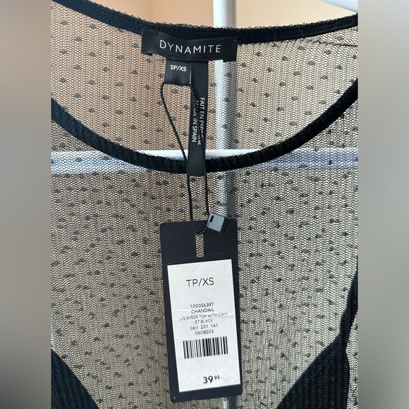 Dynamite - Sheer Top with Cami (XS) - Picture 2 of 3